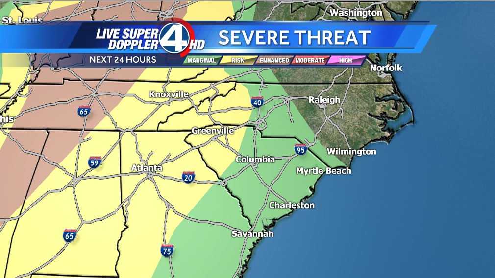 Showers, thunderstorms become more widespread tonight, early morning