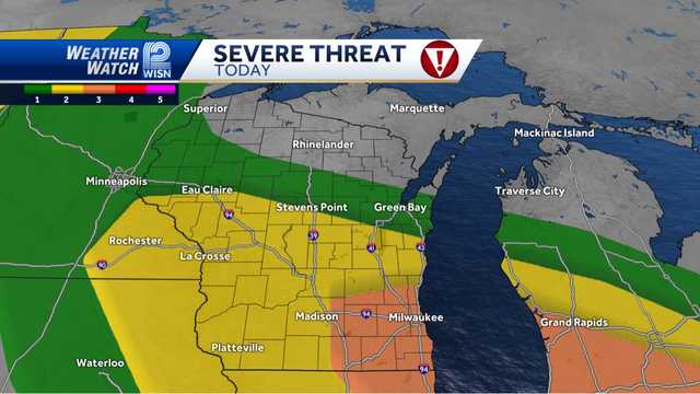 Alert Day: Severe storms possible this afternoon, early evening - Vimarsana News