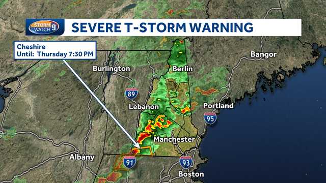 New Hampshire weather: Clearing & Muggy Overnight - Vimarsana News