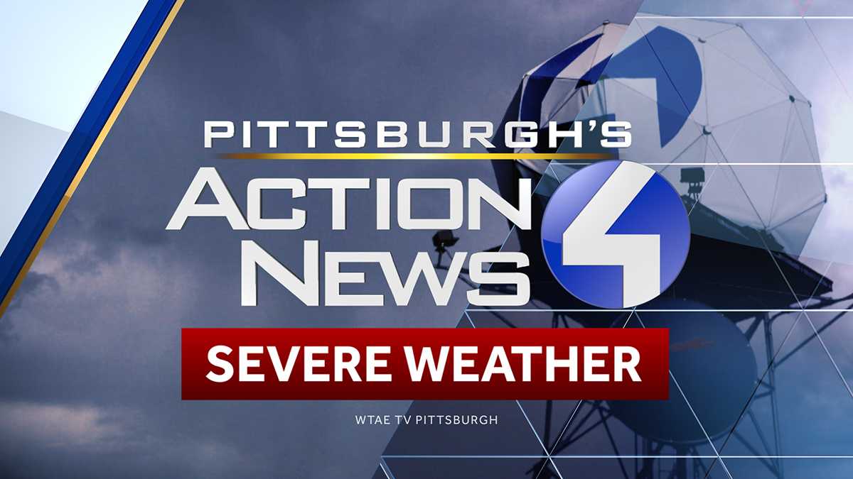 Severe thunderstorm warnings for western Pennsylvania