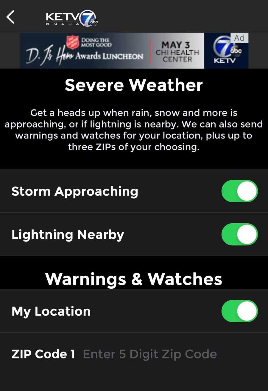 Nebraska weather Use KETV app to stay safe during severe weather