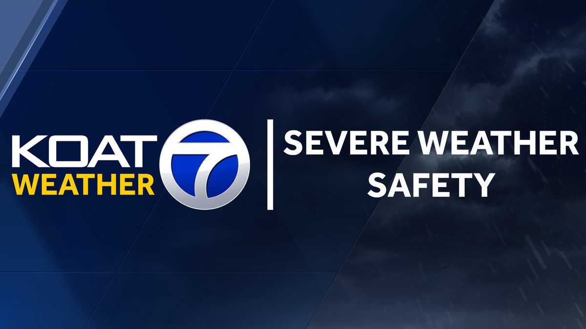 Here's how you can stay safe during severe weather