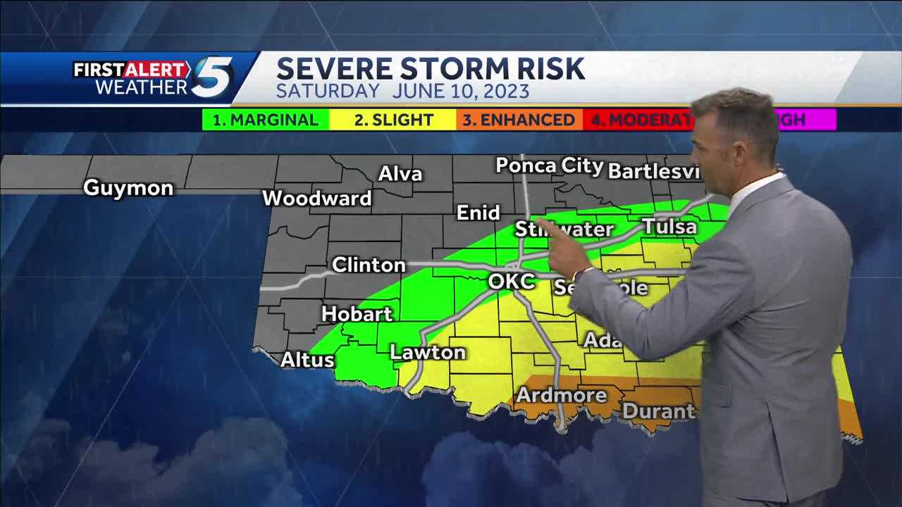 TIMELINE: Oklahoma's storm risk rising Friday, Saturday - Vimarsana News
