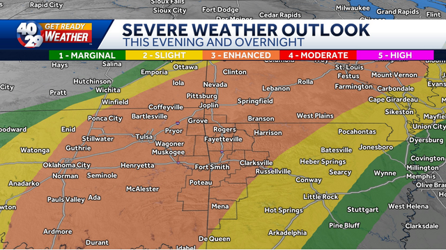 SEVERE DAY: Strong to severe storms possible tonight - Vimarsana News