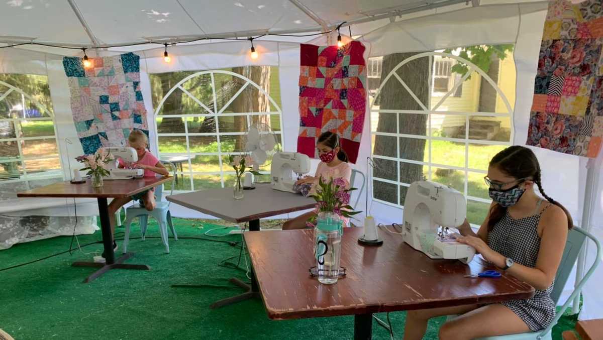 Maine woman transforms sewing business into summer camp to teach