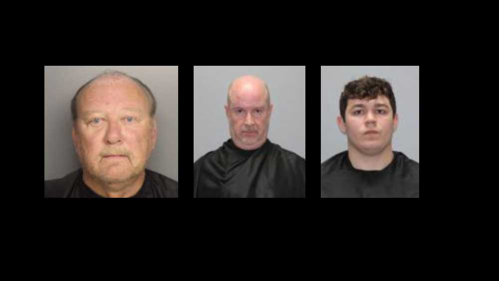 South Carolina: 3 men arrested on child sex charges