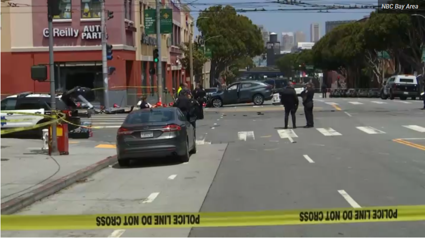 1 Dead, Multiple Injuries Reported After SF Police Pursuit Of ...