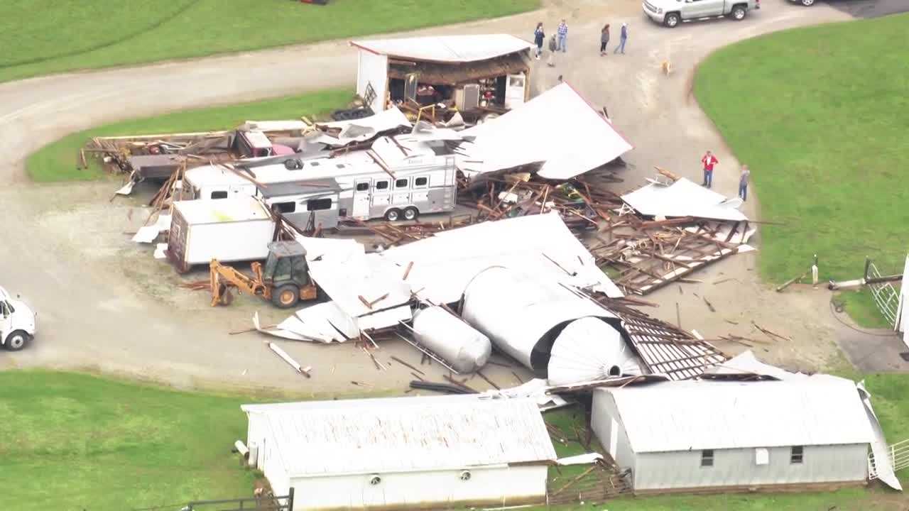NWS: Preliminary EF-1 tornado touched down in Nelson County - Vimarsana News