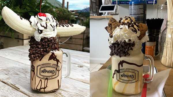 Northern Kentucky Bar Serves Picture Wrothy Boozy Milkshakes Piled High With Toppings Northern Kentucky Bar Serves Picture Wrothy Boozy Milkshakes Piled High With Toppings