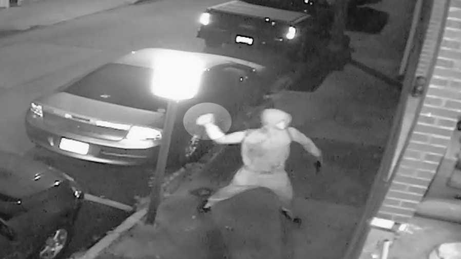 Brick thrown through window of Sharpsburg home, injuring person inside