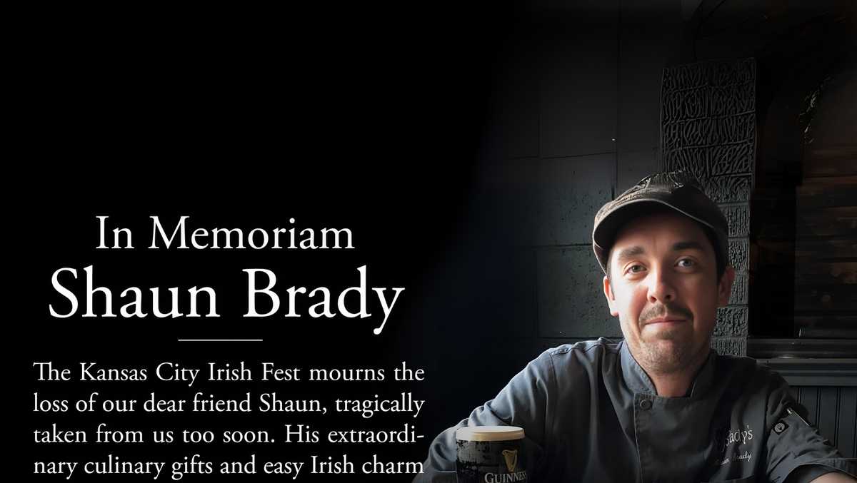 Kansas City Irish Festival cancels breakfast for Shaun Brady