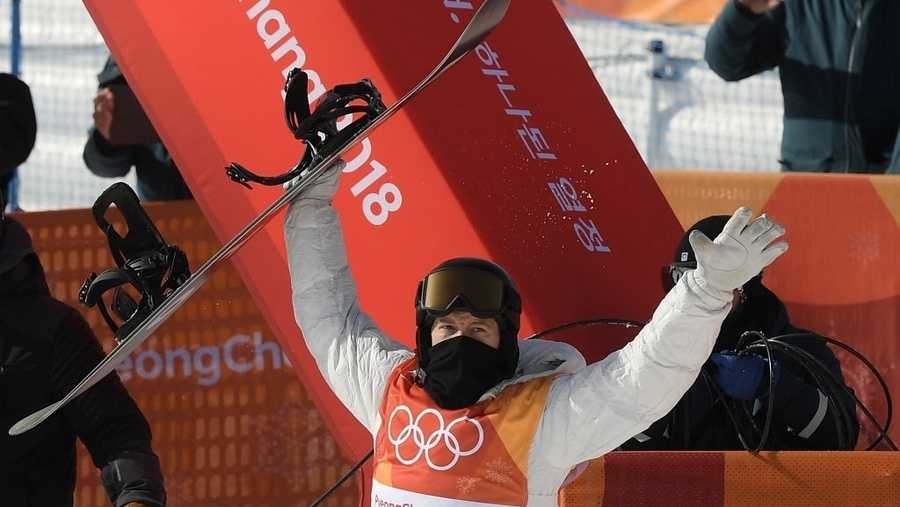 White wins halfpipe gold with epic final run