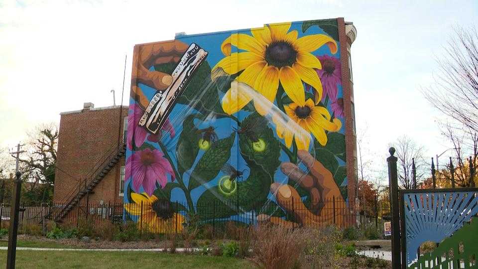 New augmented reality mural in Reservoir Hill combines art and technology