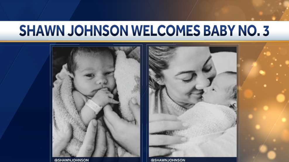 Olympic gymnast Shawn Johnson third child