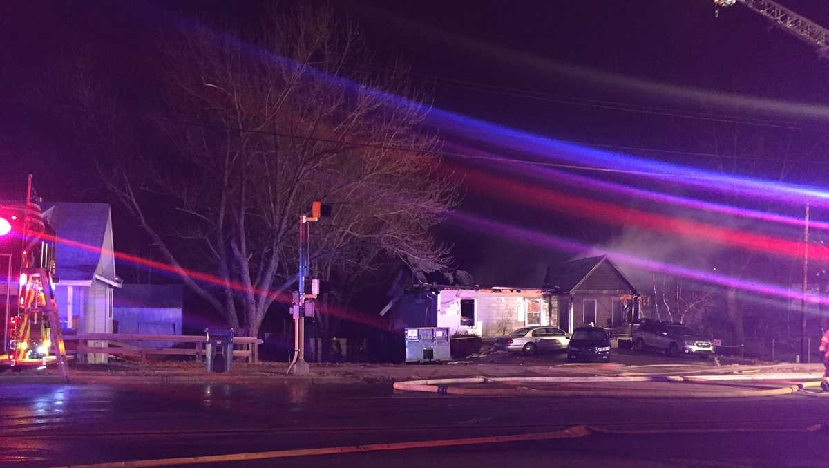 House fire in Shawnee injures two, left hundreds without power