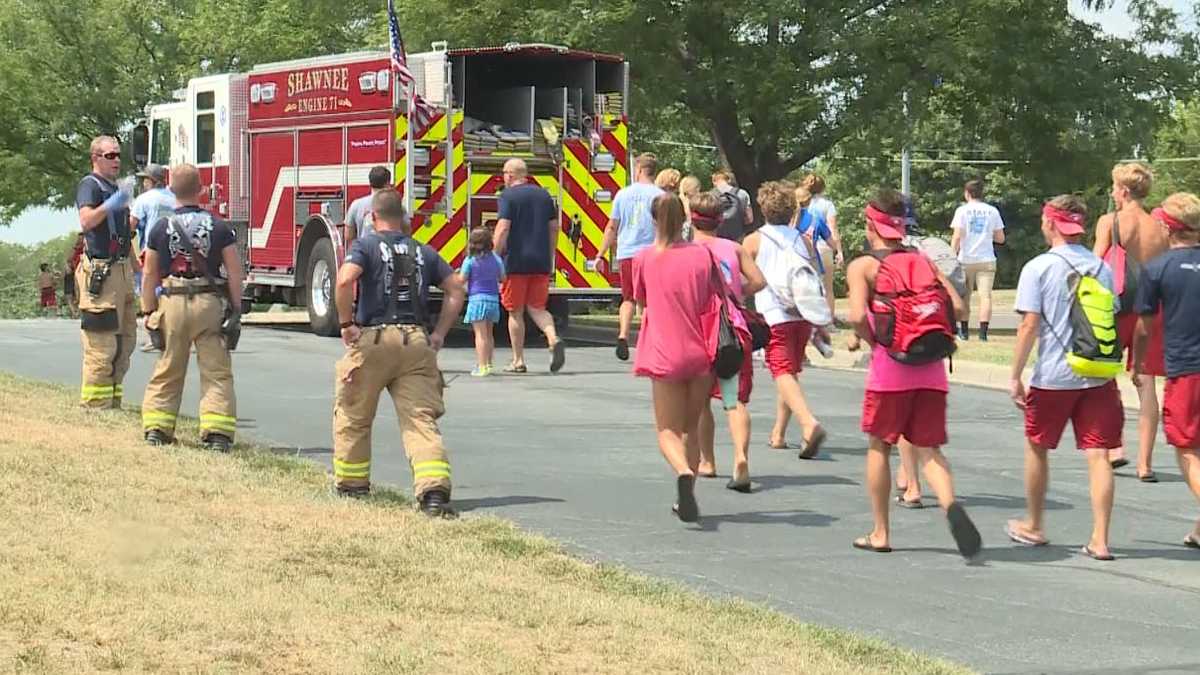 2 taken to hospitals, 15 treated after incident at Shawnee aquatic center