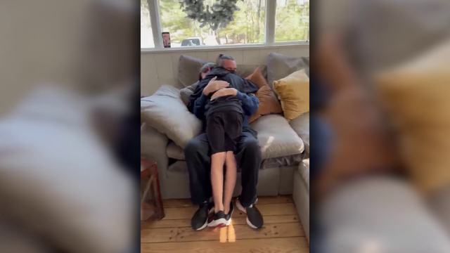Father, son reunited after man's 100-day battle with COVID-19 - Vimarsana News
