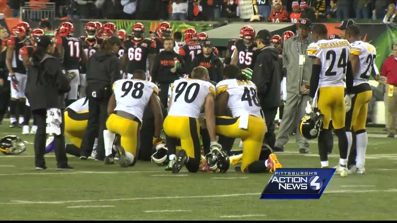 Ryan Shazier Gets InjuredMonday Night Football 