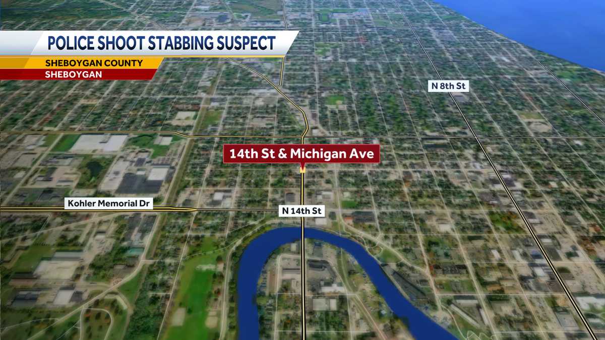 Sheboygan police officer shoots 32-year-old man armed with knife after ...