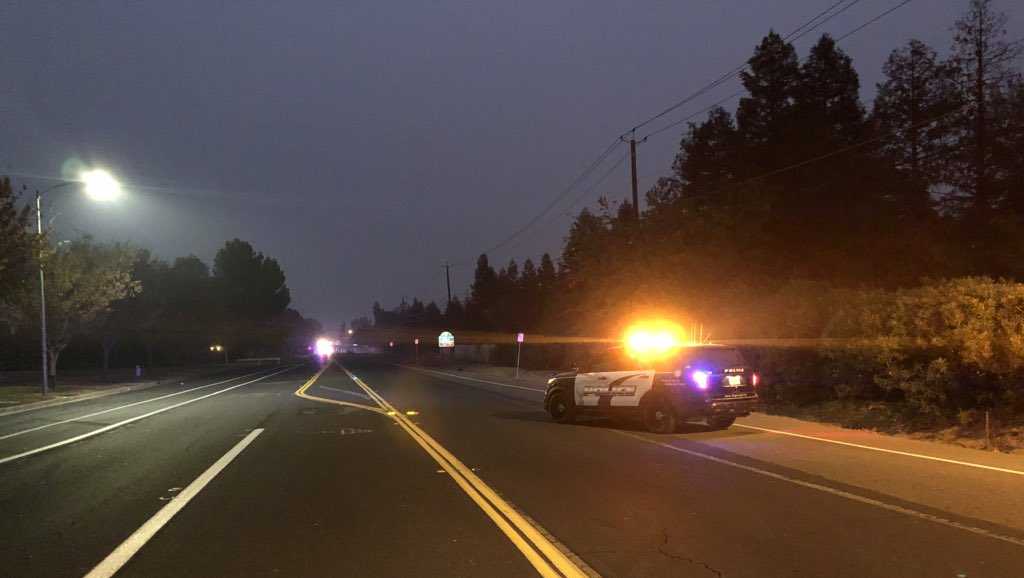 Sheldon Road closed after driver hits power pole