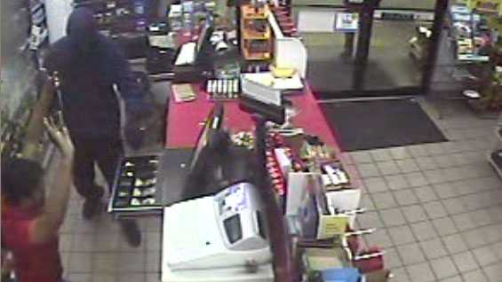 Shell Robbery Clinton police release surveillance photos of 2 gas station robberies