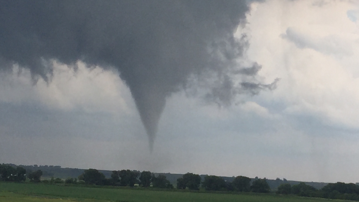 PHOTOS Confirmed tornado spotted in Iowa