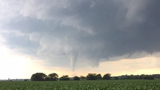 PHOTOS: Confirmed tornado spotted in Iowa