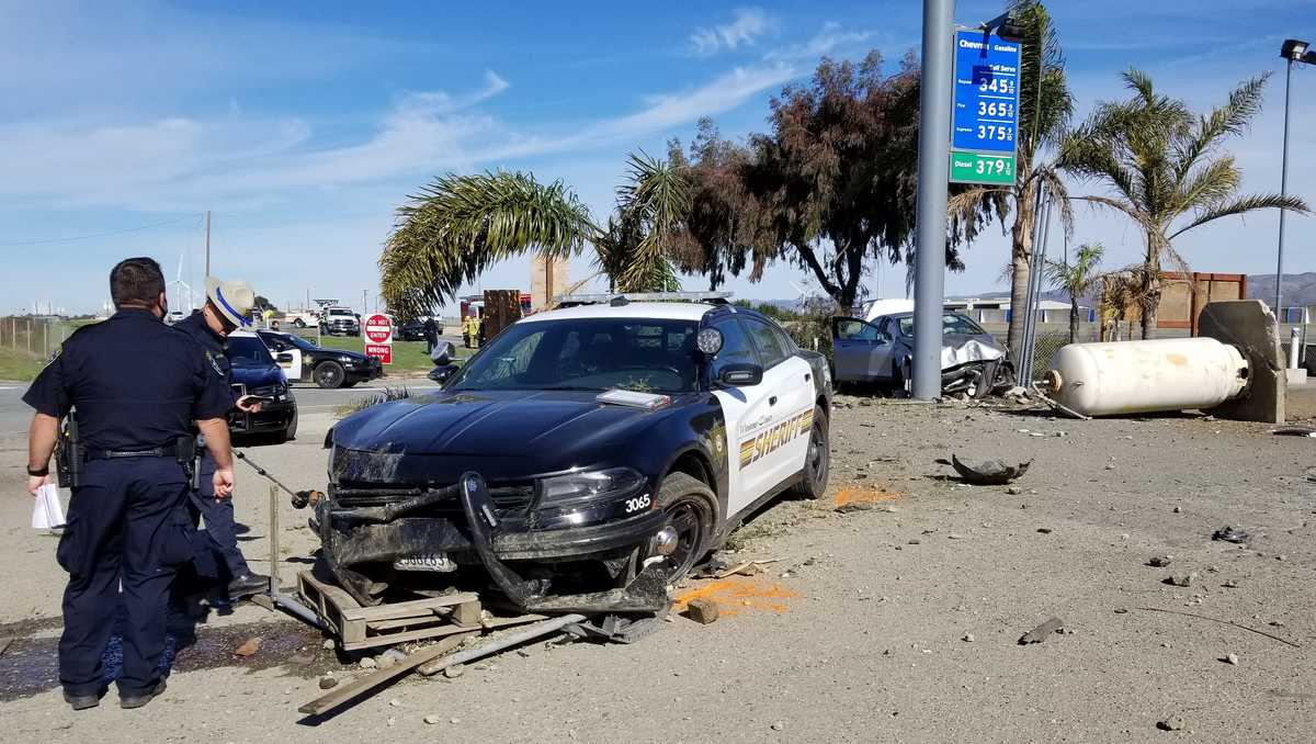 Alleged carjacking ends in crash on Highway 101 near Gonzales