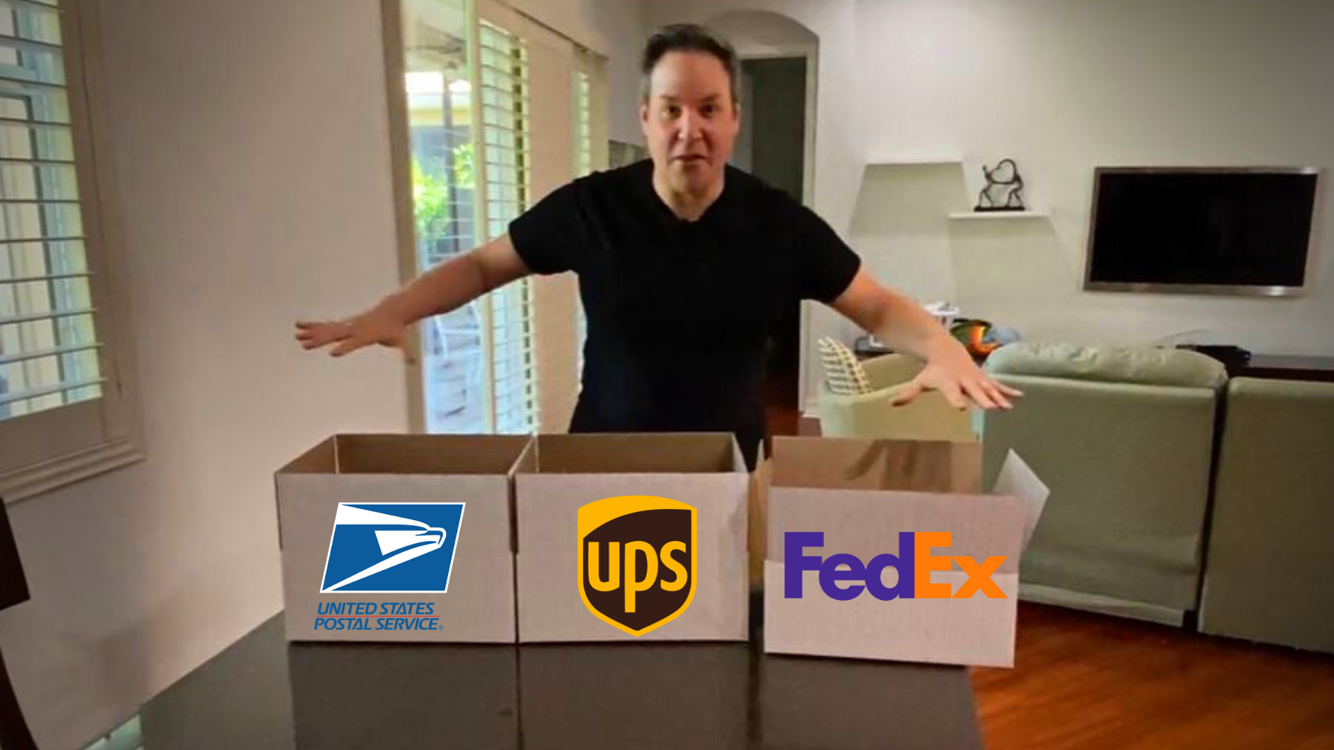 ups shipping box