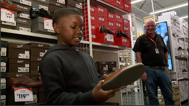 Shoe give away benefits young men in Savannah - Vimarsana News