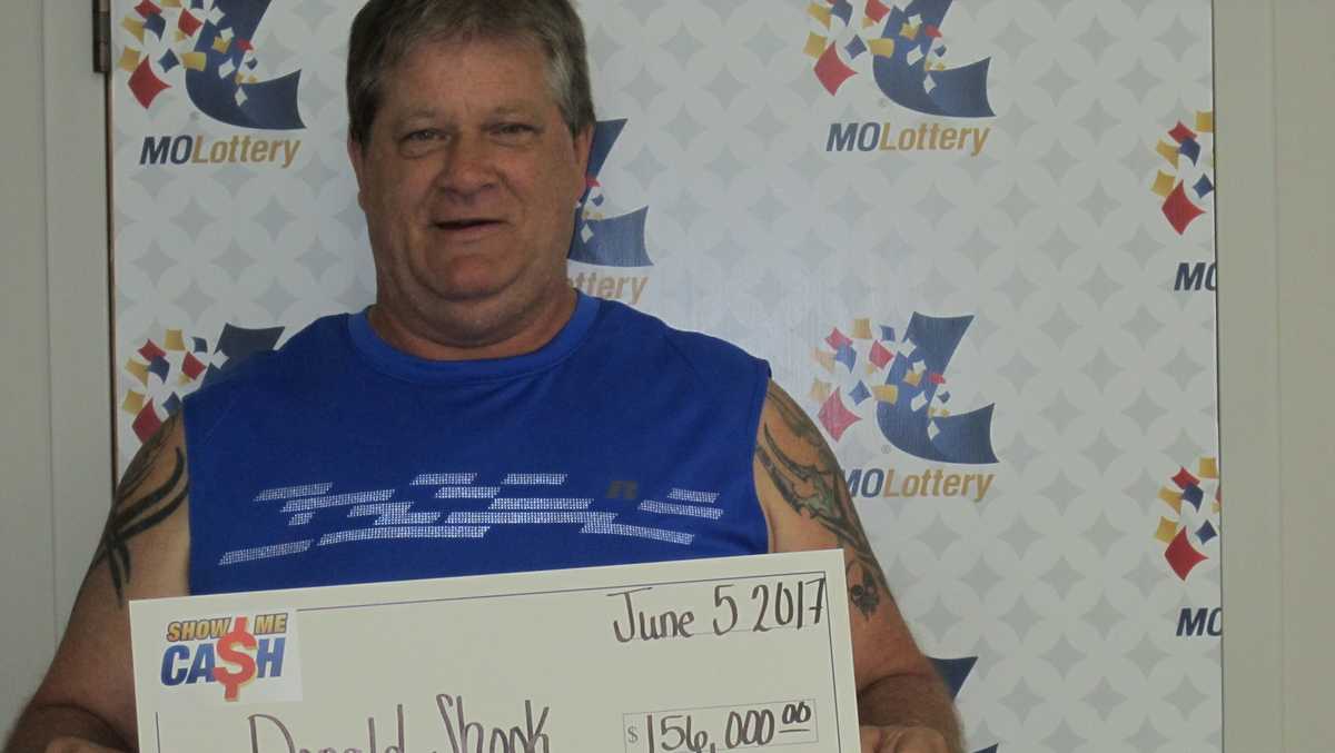 Doubly lucky KC man wins Show Me Cash lottery jackpot for second time