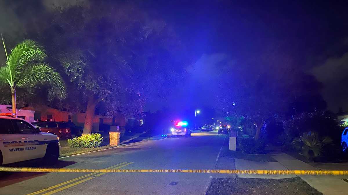 Man taken to hospital following shooting in Riviera Beach