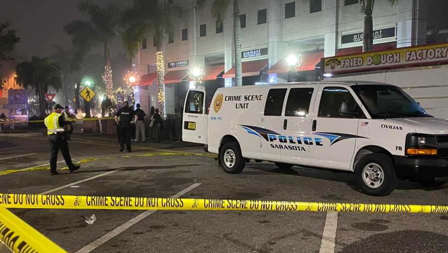 A Sarasota woman has been charged with murdering a man on New Year’s Day after a fight broke out, a police release said.