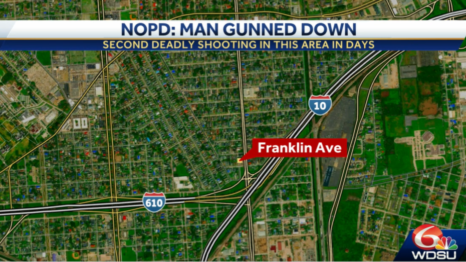 Man shot and killed in Gentilly on Franklin Avenue, police report