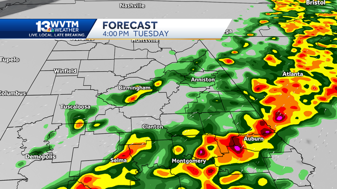 Alabama Weather Forecast