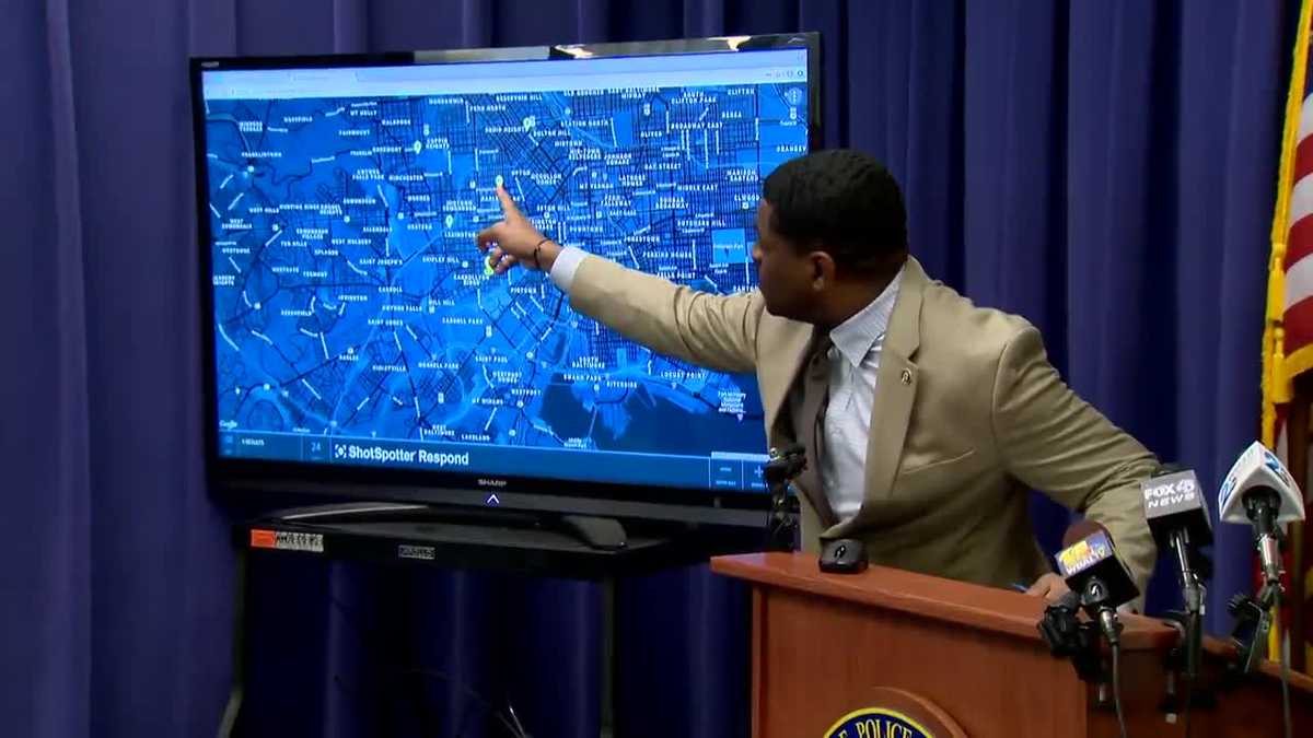 ShotSpotter technology launched to pinpoint gun crime in Baltimore City