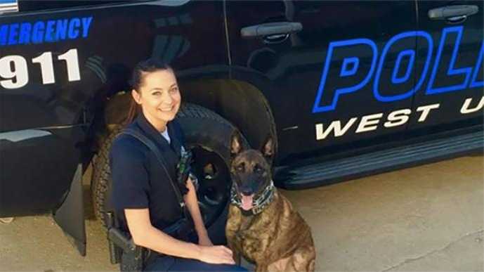 West Union police officer who resigned after complaining of sexual harassment allowed to keep K-9 for now