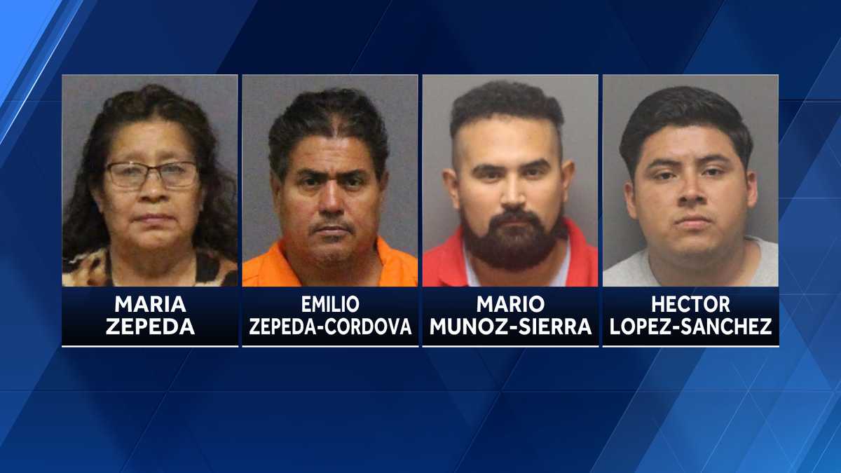 4 arrested in connection to Greensboro human trafficking case