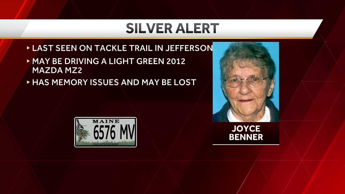 Maine Woman Found Safe After Silver Alert Issued 1684