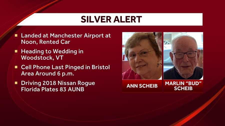 new hampshire state police issued a silver alert for a missing at-risk couple friday evening