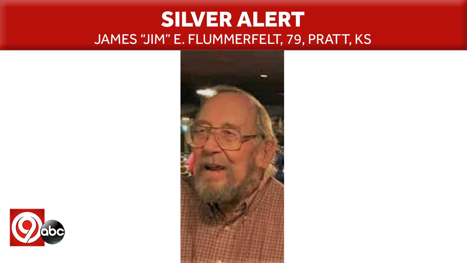 Statewide Silver Alert Canceled After Missing 79-year-old Pratt Man Found