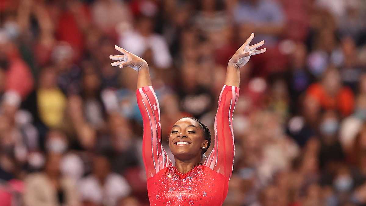 Simone Biles aims to qualify for third Olympics at US Gymnastics Trials