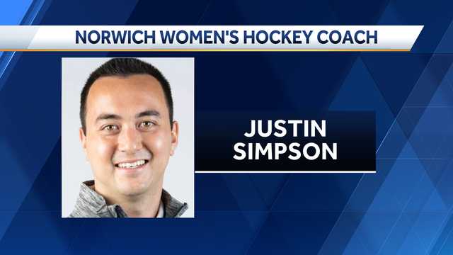 Norwich University names Justin Simpson as new Women's Ice Hockey team head coach
