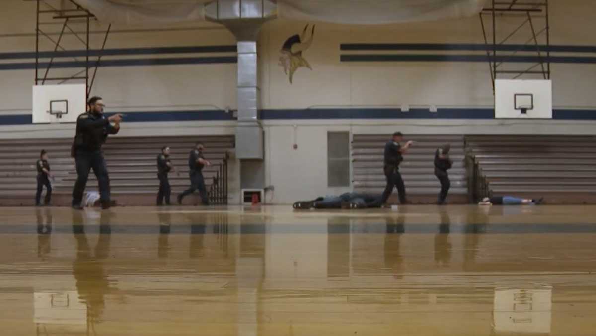 SC Intense moments as Anderson school district holds mass shooting