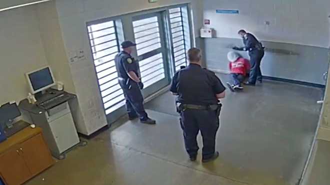 CAUGHT ON VIDEO: San Joaquin County correctional officer hits ...