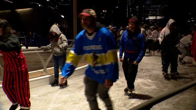 RiverFront ice ribbon opens to the public - Vimarsana News