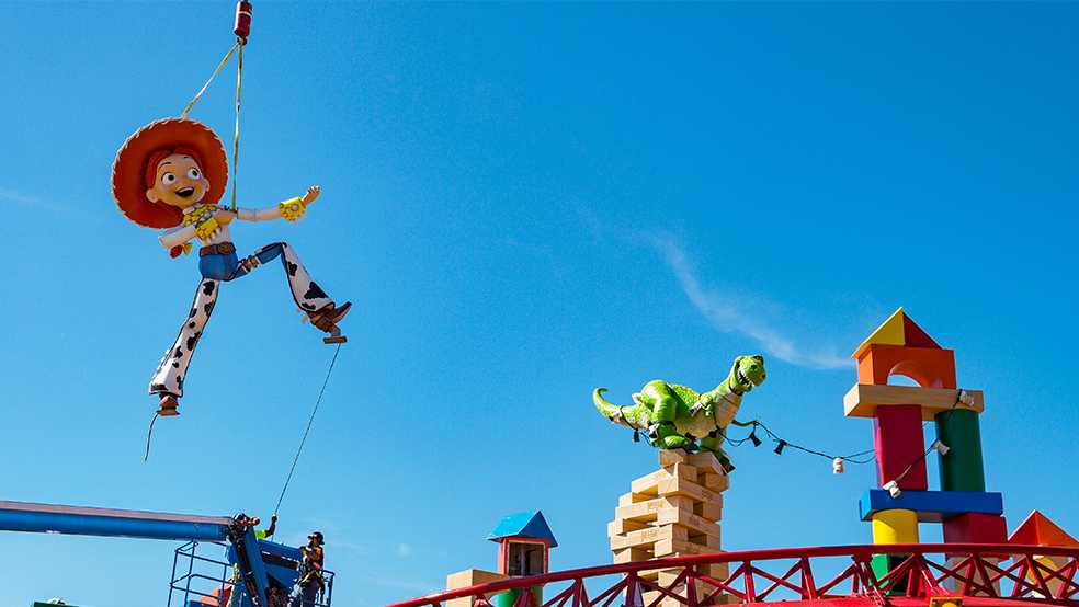 Disney World's Toy Story Land gets first character installation