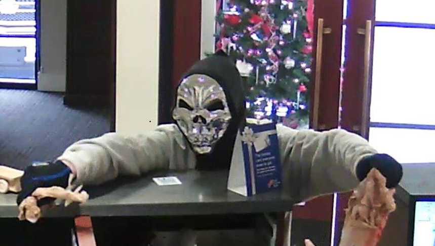 stopping the mask bank robbery