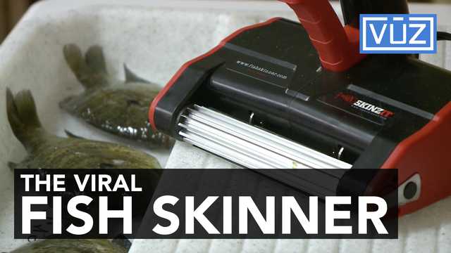 This automatic fish skinner is a must-have for every serious fisher