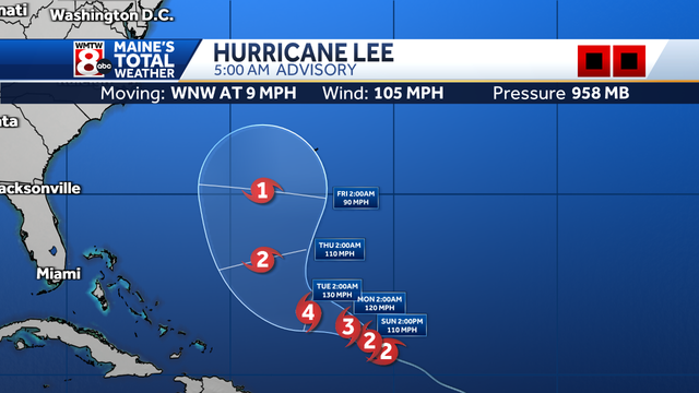 Hurricane Lee track: Maine's latest maps, models and paths - Vimarsana News